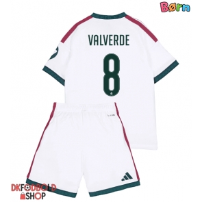 Real Madrid Federico Valverde #8 Hjemmebanesæt Børn 2026-27 Kort ærmer (+ korte bukser)